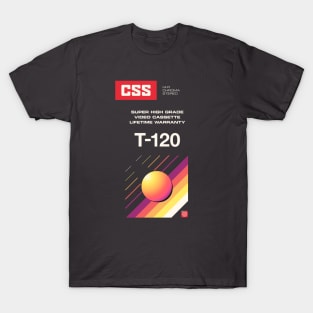 Retro Blank VHS CSS T-Shirt